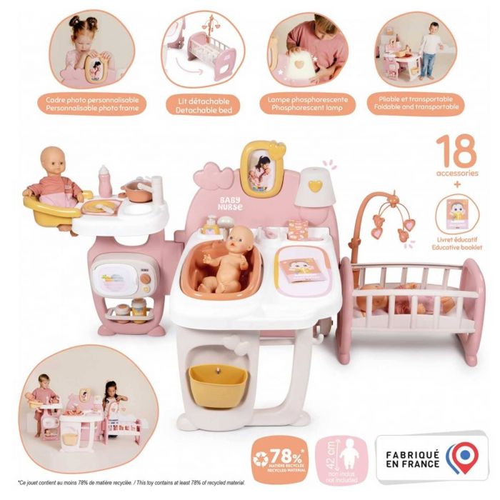 Набір для догляду за лялькою Baby Nurse Smoby 220394
