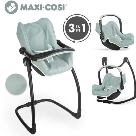 Стульчик для кукол 3 в 1 Maxi Cosi Smoby 240239 Мята