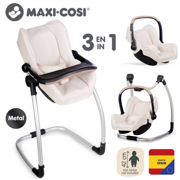 Стульчик для кукол 3 в 1 Maxi Cosi Smoby 240245 Айвори