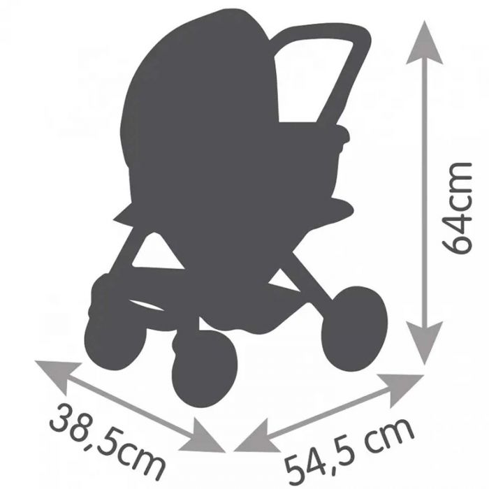 Коляска для кукол Smoby 253120 Quinny 3 в 1 Мята