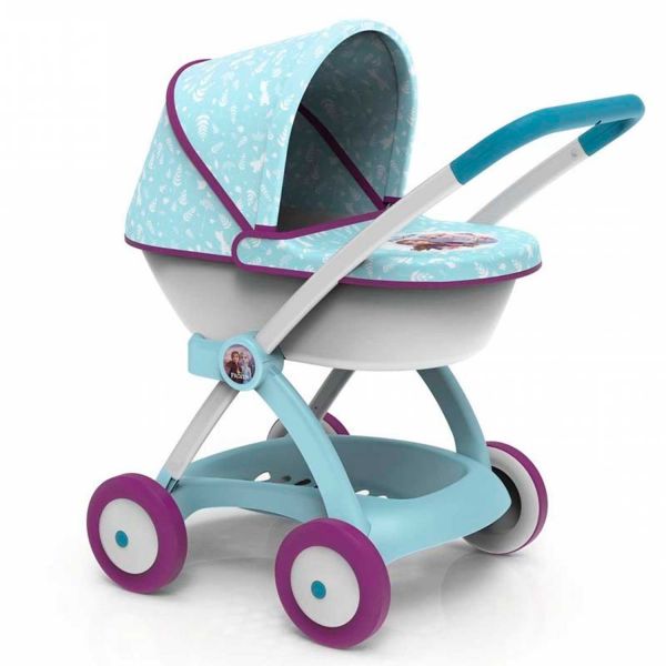 Коляска для куклы c люлькой Frozen Smoby 254147