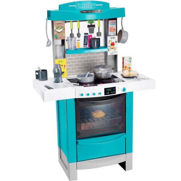 Интерактивная кухня Smoby 311505 Tefal Master Chef для мальчика Интерактивная кухня Smoby 311505 Tefal Master Chef для мальчика