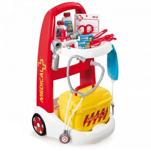 Интерактивная тележка доктора Smoby 340201