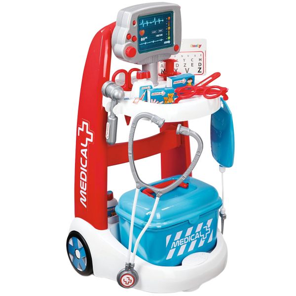 Интерактивная электронная Тележка Доктора Smoby 340202 Интерактивная электронная Тележка Доктора Smoby 340202
