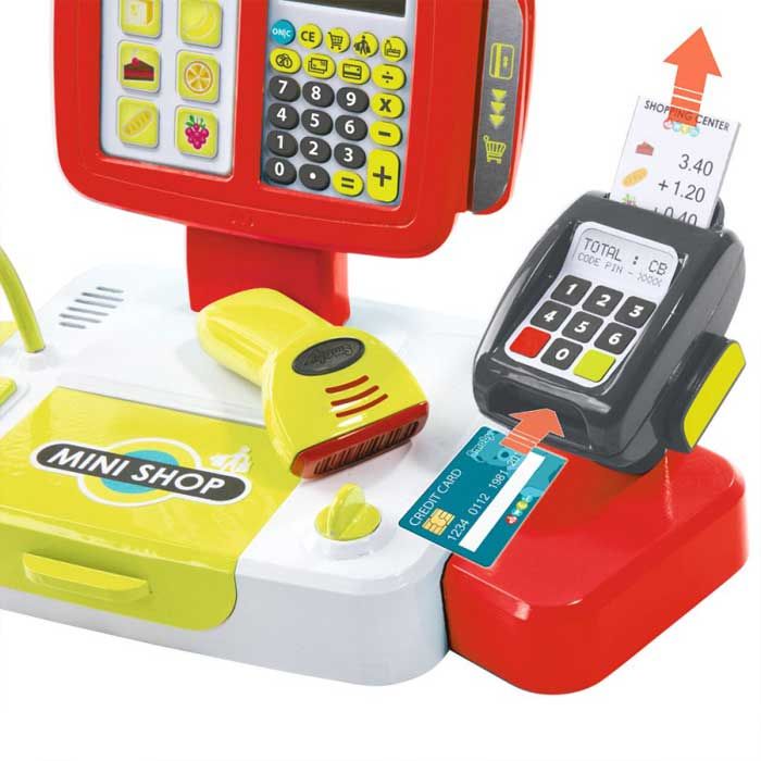 Электронная касса Smoby 350107 с аксессуарами