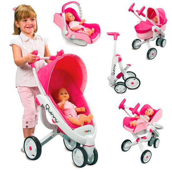 Коляска для кукол Smoby 550389 Maxi Cosi & Quinny 3в1 Коляска для кукол Smoby 550389 Maxi Cosi & Quinny 3в1