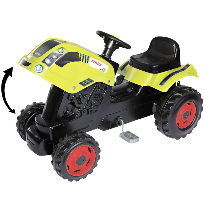 Трактор педальний Smoby 710114 Farmer XL Claas з причепом
