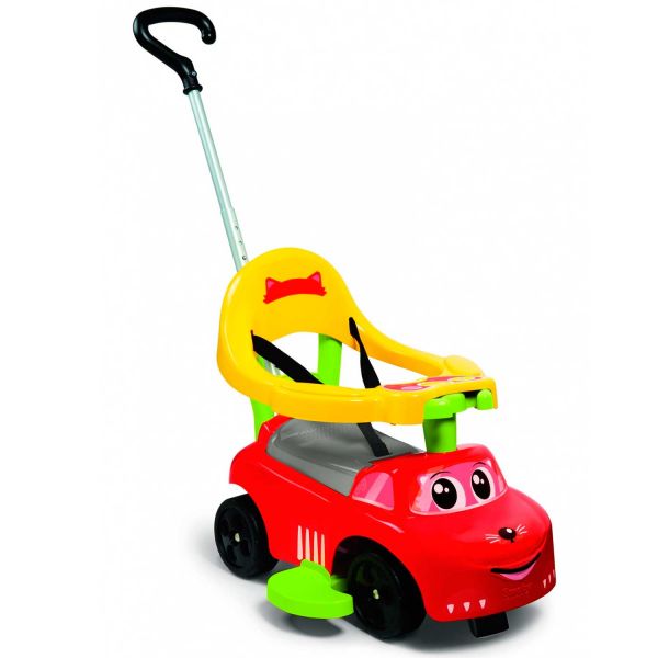 Машинка каталка с ручкой Smoby 720618 Машинка каталка с ручкой Smoby 720618