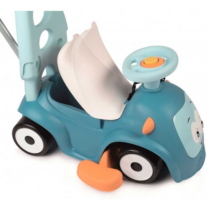 Машинка-каталка Smoby Маестро 3 в 1 з ручкою та звуком
