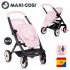 Коляска для 2-х ляльок Smoby Maxi-Cosi Рожева перлина