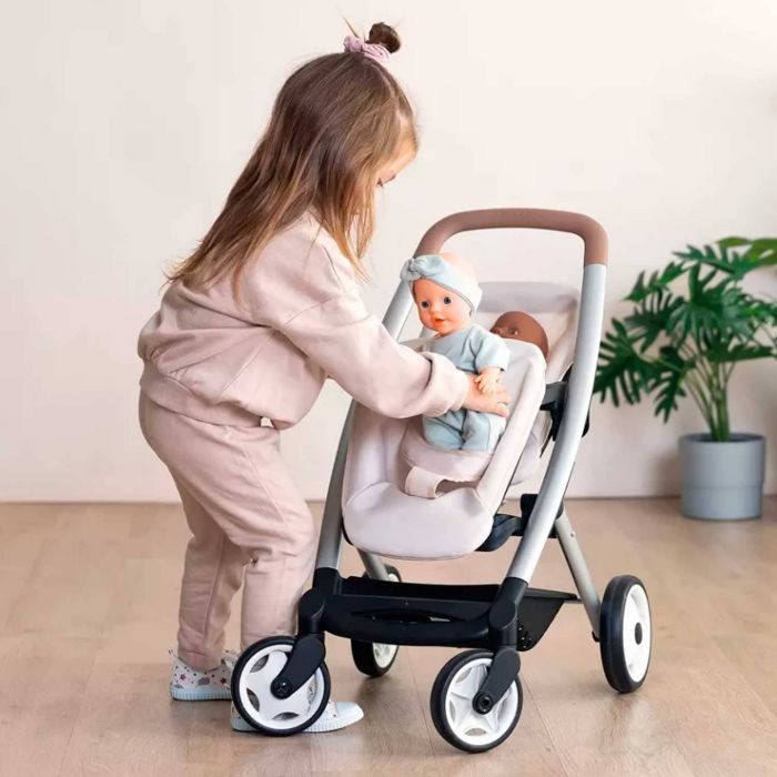 Коляска для 2-х кукол Smoby Maxi-Cosi Айвори