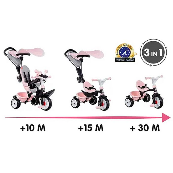 Трехколесный велосипед Smoby Baby Driver Confort