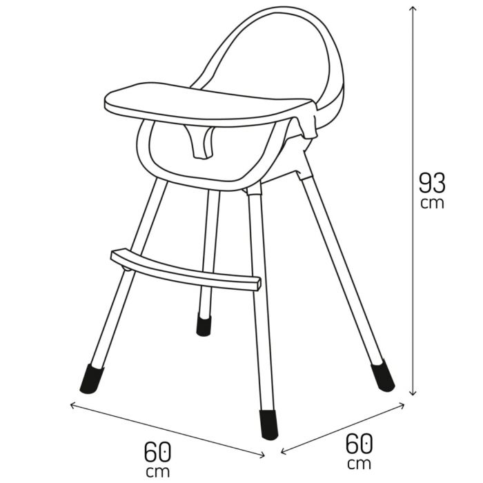 Стульчик для кормления MoMi Reki 2в1