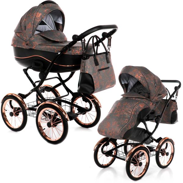 Классическая коляска 2 в 1 Tako Bella Donna