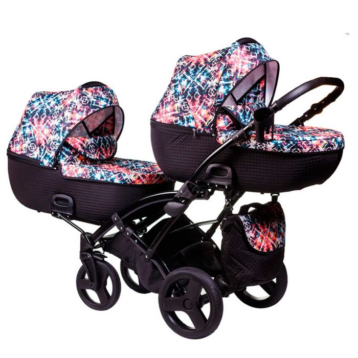 Універсальна коляска 2 в 1 для двійні Tako Jumper Duo R-4