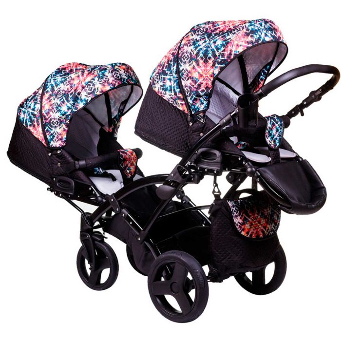 Універсальна коляска 2 в 1 для двійні Tako Jumper Duo R-4