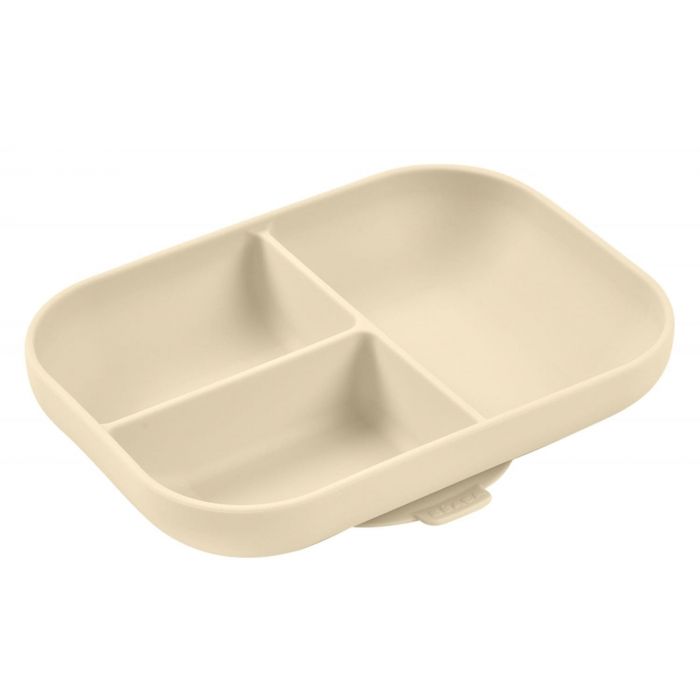 Тарелка силиконовая порционная Beaba