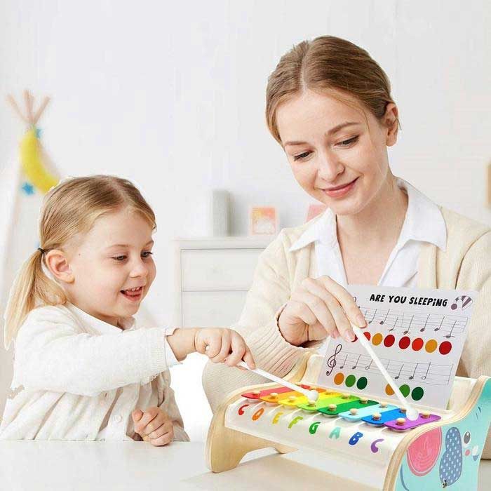 Детский ксилофон Top Bright 120407 Слоненок с нотами