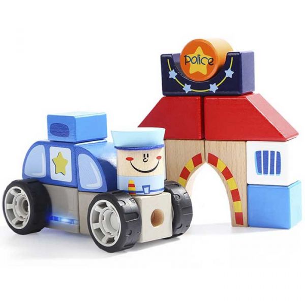 Деревянные звуковые блоки Top Bright 150175 Полицейский участок Деревянные звуковые блоки Top Bright 150175 Полицейский участок