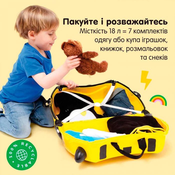 Детский чемодан для путешествий Trunki