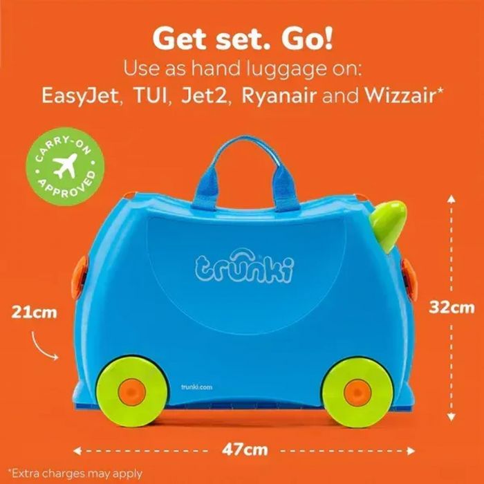Детский чемодан для путешествий Trunki
