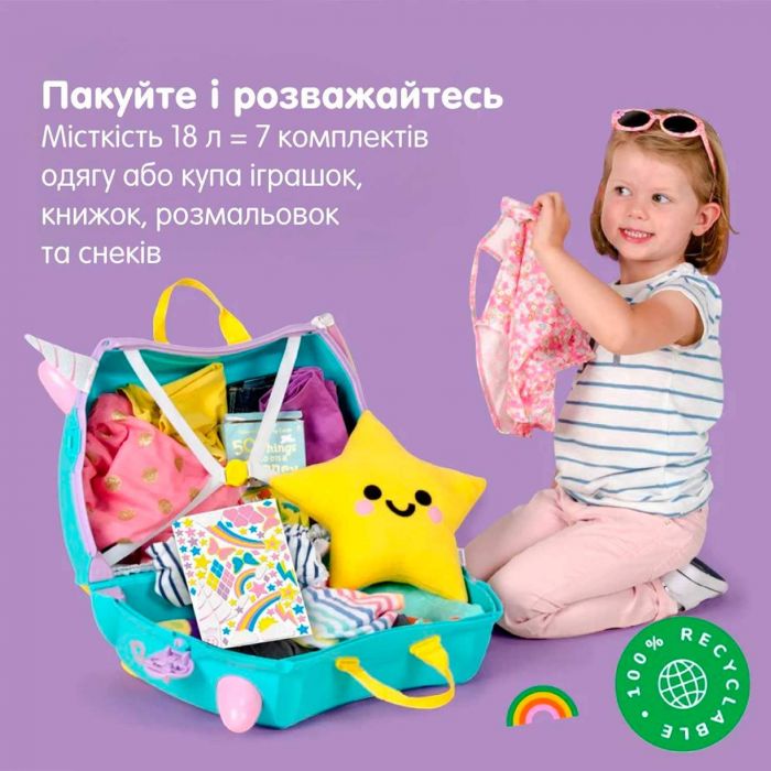 Детский чемодан для путешествий Trunki