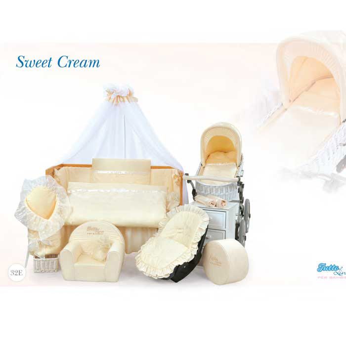 Постільний комплект Tuttolina Sweet Cream, 7 од.