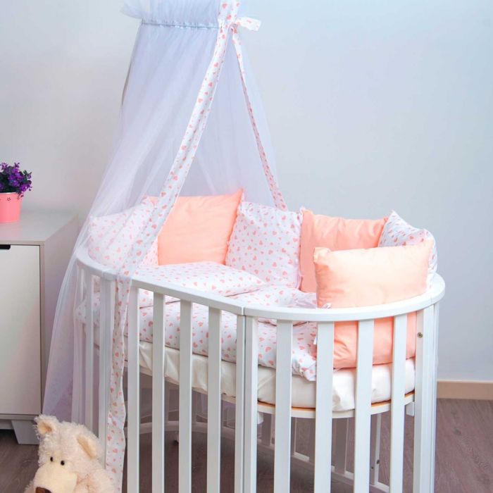 Дитячий постільний комплект Twins Dolce Серця 8 од.