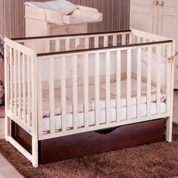 Детская кроватка Twins Pinocchio маятник/ящик Детская кроватка Twins Pinocchio маятник/ящик