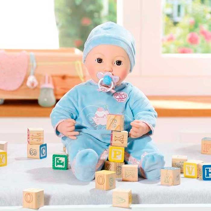 Лялька інтерактивна Baby Annabell Zapf Creation 794654 з мімікою 43 см