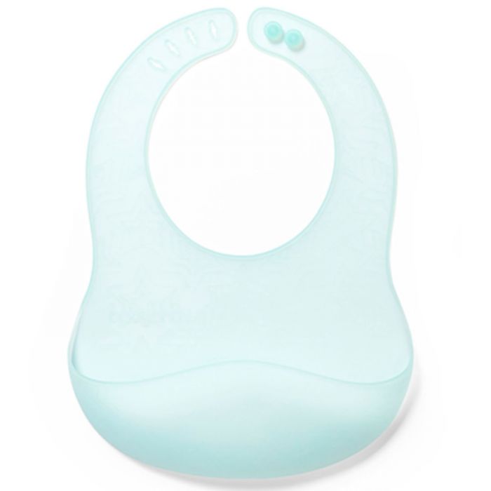 Силиконовый ультратонкий слюнявчик с карманом BabyOno Силиконовый ультратонкий слюнявчик с карманом BabyOno