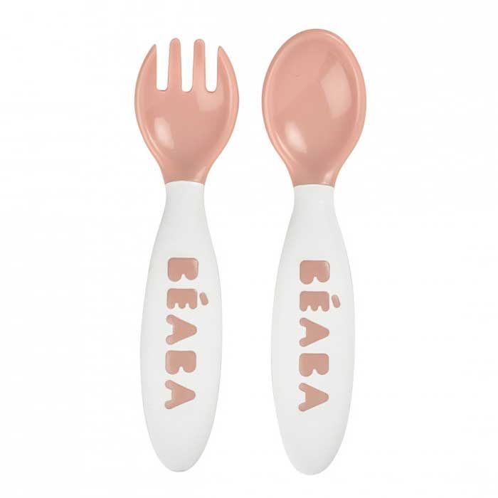 Набор ложка и вилка Beaba