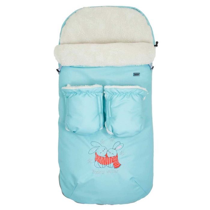 Зимовий конверт із рукавицами Twins Silver